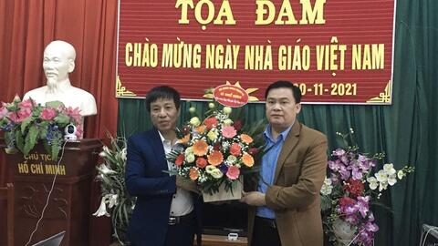 Trường TH&THCS Nhuế Dương tổ chức gặp mặt “Tọa đàm chào mừng ngày Nhà giáo Việt Nam 20/11”